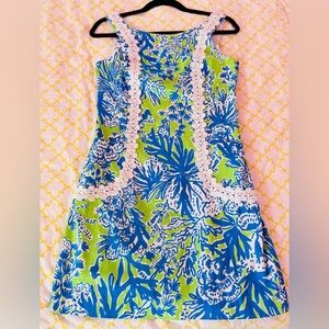 NWOT- Lilly Pulitzer-size 4 mid length dress- excellent condition